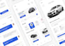 design material UI 3 mobile app or dashboard in figma